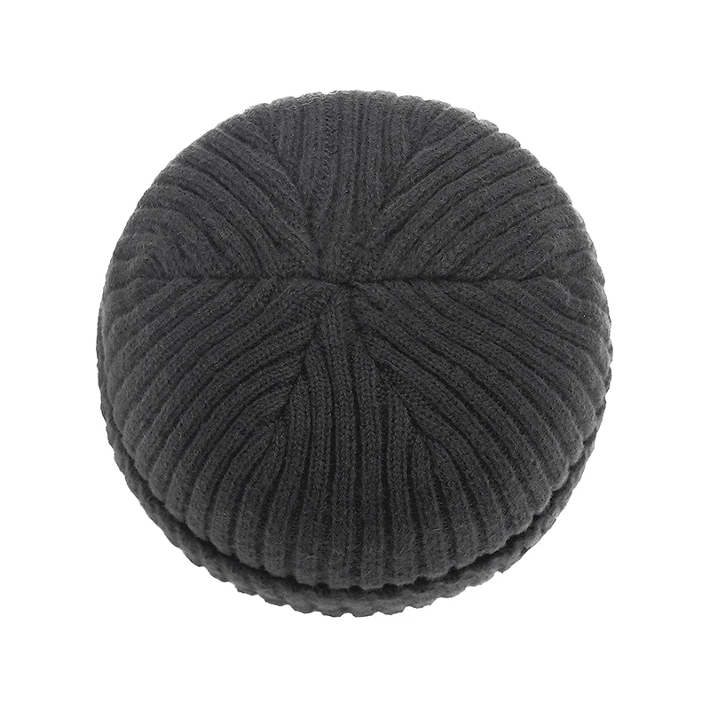Beanie topi kupluk rajut pria  - Beanie Cuffed Knit ulasan dan harga