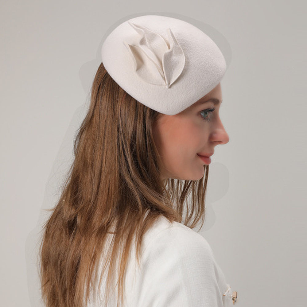 Topi Fascinator gaya Perancis, - Beret French Wool ulasan dan harga