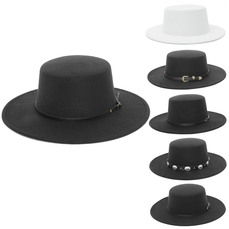 Topi Fedora Lebar Elegan untuk - Fedora Hat Wool ulasan dan harga
