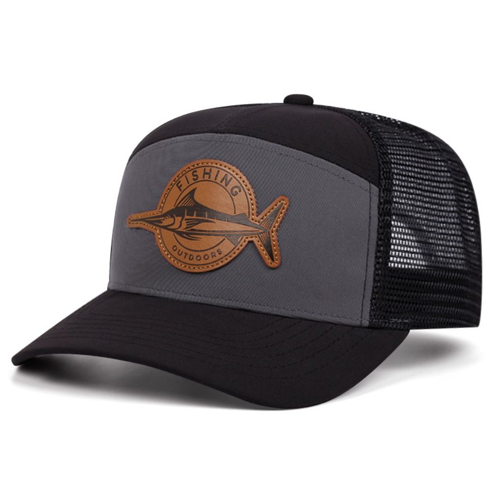 Topi Pancing Motif Hiu Musim P - Trucker Cap Mesh ulasan dan harga