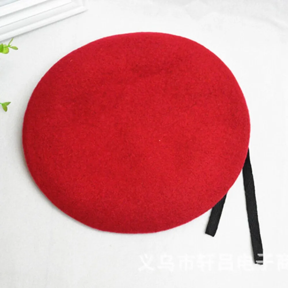 Topi seragam uniseks Pria Wani - Beret French Wool ulasan dan harga